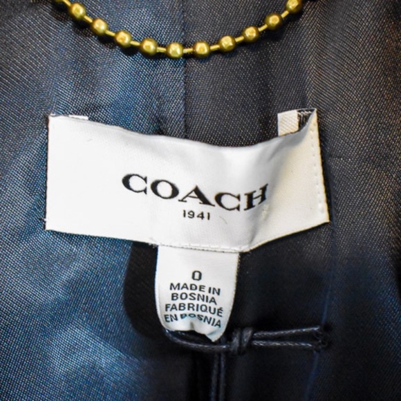 Coach 1941 Collection “WILD BEAST” Faux Fur Coat - Picture 6 of 8
